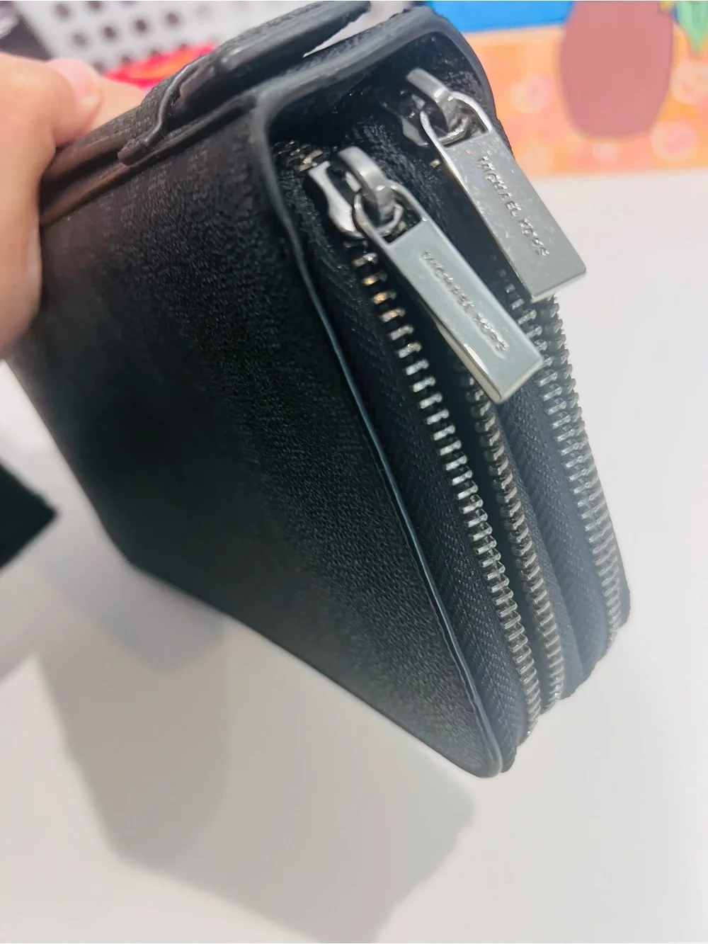 Michael Kors zip moldy pics